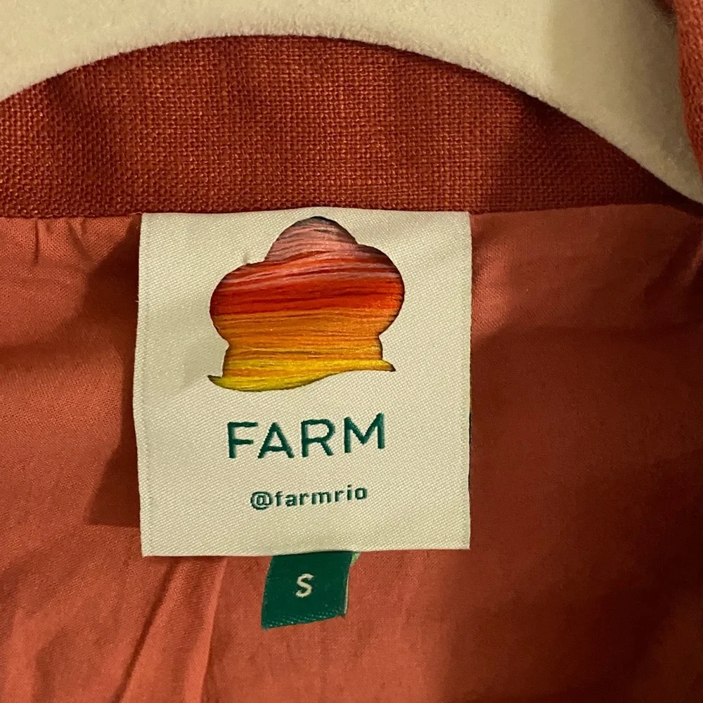 Farm Rio Linen Blazer - Picture 3 of 8